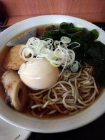 「〖季節限定〗おでんそば400円」@梅もと 品川店の写真