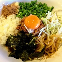 「【期間限定】台湾まぜそば」@らーめん・つけめん 八角の写真