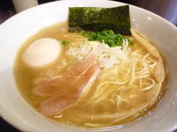 「塩煮干しラーメン　＋　味玉」@らーめん稲垣（仮）の写真