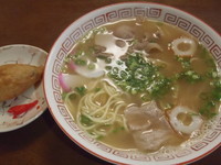 「中華そば(420円)きつねずし1ヶ(70円)」@小浜食堂の写真