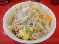 「汁なし（700円）ニンニク」@らーめん こじろう526 鶴見店の写真