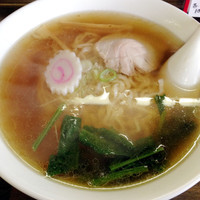 「正油らーめん　600円」@純手打ちらーめん 麺屋 誠 伊勢崎上諏訪店の写真