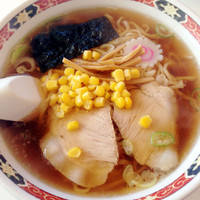「しょうゆラーメン　Aセット　700円」@らーめん きむらの写真