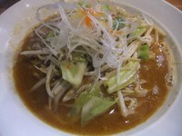 「熟成味噌らーめん（並）（750円）」@味噌蔵 麦の恵の写真