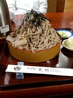 「大ざるそば（750円）」@そば処更科の写真