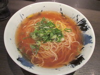 「かけそば　「400円」」@鶏そば 雫一の写真