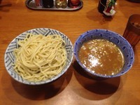 「濃厚つけ麺　大盛り」@麺や百日紅の写真