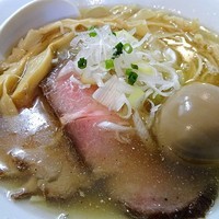 「塩そば　700円+味玉」@麺処 晴の写真