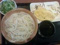 「釜揚げ（並）」@丸亀製麺 山形店の写真