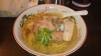 「肉そば（塩）」@麬にかけろ 中崎壱丁 中崎商店會1-6-18号ラーメンの写真