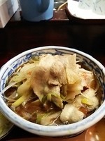 「肉南ばんそば・１０００円・平内太麺・少なめ(400ｇ)」@堀留屋の写真