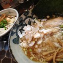 【限定】龍介煮干 醤油 780 + チャーマヨ丼 300