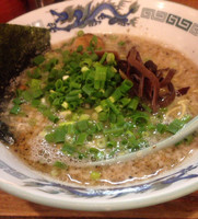 「ラーメン+肉めし+替え玉」@成竜 平和橋通り店の写真