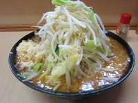 「味噌らーめん（７５０円）」@ラーメン二郎 京成大久保店の写真