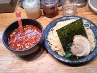 「赤つけ麺、大盛り」@らーめん 大桜 向ヶ丘遊園店の写真