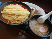 「味玉つけ麺 中盛」@山岸一雄製麺所 モラージュ菖蒲店の写真
