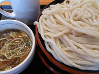 「肉汁うどんメガ盛」@久兵衛屋 八王子めじろ台店の写真