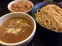 「限定  辛味噌つけ麺」@麺堂 稲葉の写真