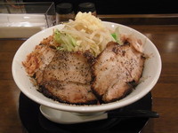 「ちゃーしゅーまぜそば 980円 麺大盛 100円(400g)」@ブタソバ屋の写真