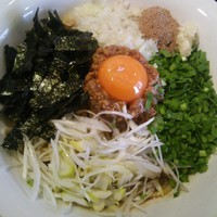 「【限定】台湾まぜそば  ６３０円」@らーめん・つけめん 八角の写真