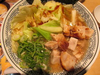 「肉きゃべとん+キャベツ　「892円+無料」」@二代目丸源 岩槻店の写真