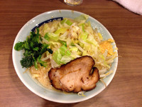 「野菜ラーメン」@ラーメン たかし屋 千葉駅前店の写真