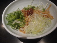 「まぜそば」@自家製麺 鶏そば 三歩一の写真