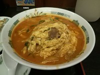 「チゲ味噌　大盛」@日高屋 駒込東口店の写真