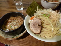 「えび香味つけ麺（900円）」@麺家 いなほの写真