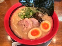 「豚のり玉そば＋替玉（￥750＋￥150）」@豚そば 成の写真