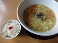 「鶏の白雪麺」@支那そば 天下ご麺 草津店の写真