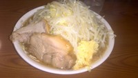 「ラーメン（６５０円）」@ラーメン二郎 亀戸店の写真