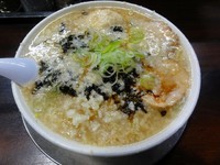 「中華そば 730円　大脂/玉ねぎマシ/クーポン煮卵」@らーめん潤 蒲田店の写真