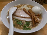 「【限定】純煮干ソバ 青森式＋味玉」@煮干中華ソバ イチカワの写真