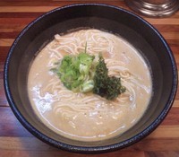 「かけらーめん雲丹搾り：900円」@鮮魚らーめん 五ノ神水産の写真