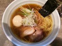 「極煮干し味玉醤油そば」@麺処 風人の写真