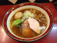 「中華そば750円、味玉100円」@中華そば 華丸の写真