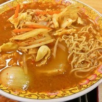 「みそラーメン(大辛)700円」@もりのやの写真