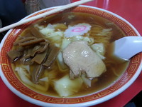 「ワンタンメン（450円）」@味の中華 十番の写真