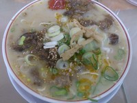 「スジラーメン＋からあげ5ヶ」@中華そば 高安の写真