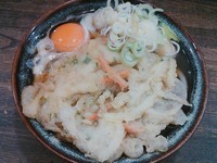 「天玉うどん ￥390」@ガリレオ八兵衛の写真