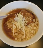 「煮干中華そばEASY650円＋追い玉200円」@煮干中華そば のじじの写真