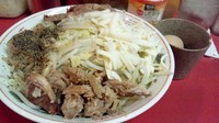 「汁なし　太麺、麺少なめ、やさい少し多め　780円」@ラーメン 麺徳 東陽町店の写真
