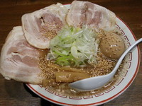 「【年末年始あきら】特製煮干し中華そば￥950」@ラーメンアキラの写真