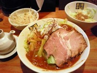 「新潟濃厚味噌濃菜麺￥850＋ジロベジ（こってり）￥100」@濃菜麺 井の庄の写真