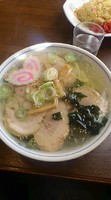 「塩チャーシューメン　８５０円」@手打ちラーメン 恒の写真