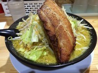 「男気カリー（大盛）」@らーめん まるはちの写真