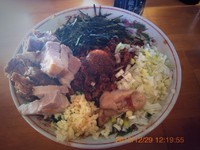 「台湾混蕎麦７５０円＋豚１００円」@豚星。の写真