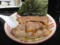 「伊吹いりこのあっさり中華ソバ＋焼豚、750円＋200円」@中華ソバ 伊吹の写真