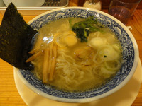 「帆立塩らーめん」@新宿めんや 風花 本店の写真